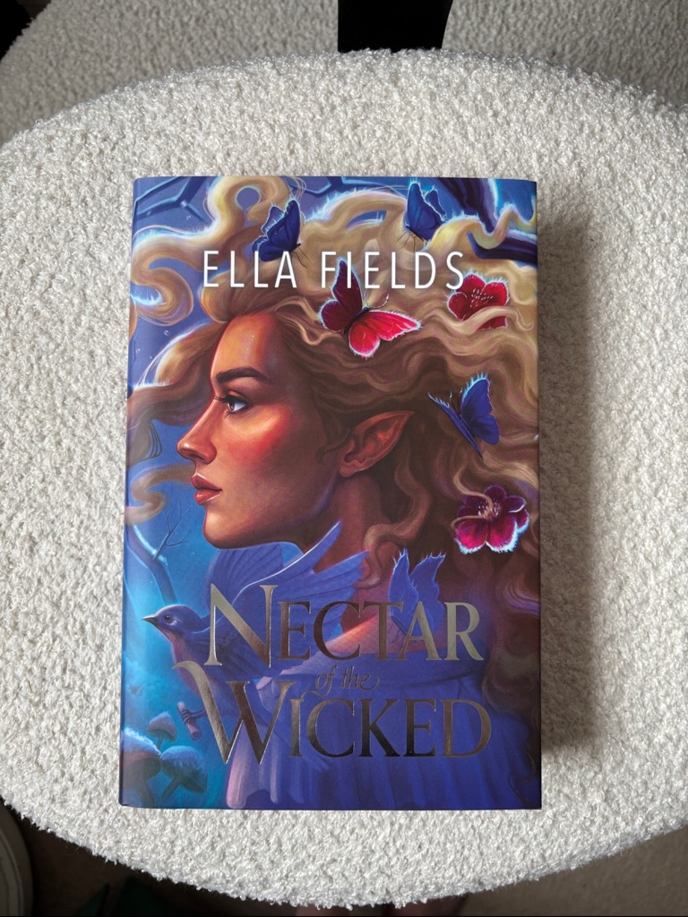 Ella Fields Nectar of the Wicked Hardcover Fairyloot Special Edition Signed